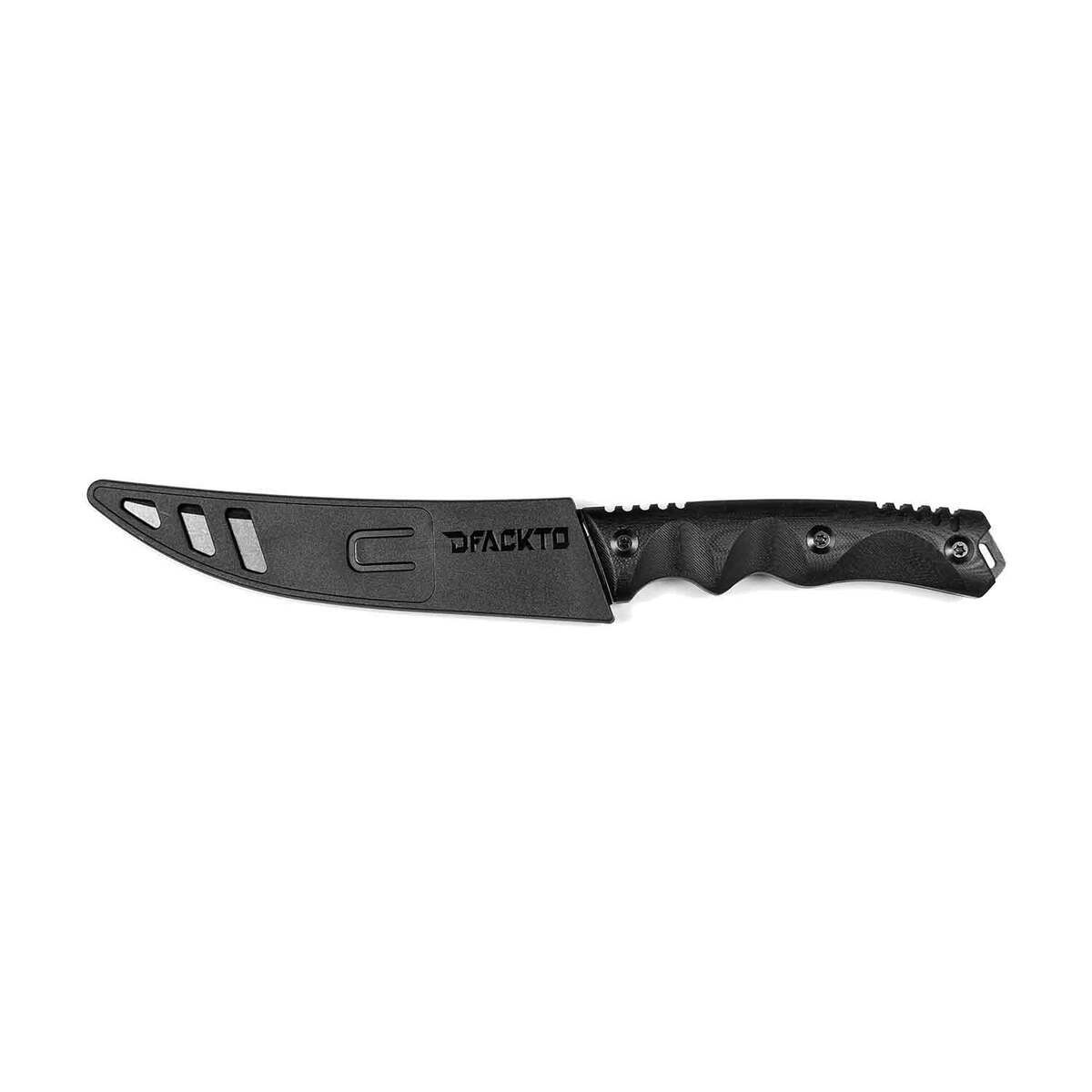 DFACKTO Hybrid Boning & Fillet 6 inch Fixed Blade Knife - Black DFACKTO Hybrid Boning & Fillet 6 inch Fixed Blade Knife - Black