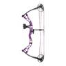 Diamond Archery Atomic 6-29lbs Left Hand Purple Youth Bow - Purple