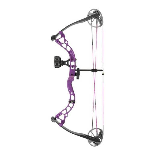 Diamond Archery Atomic 6-29lbs Right Hand Purple Youth Bow – Purple