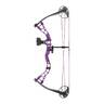 Diamond Archery Atomic 6-29lbs Right Hand Purple Youth Bow - Purple