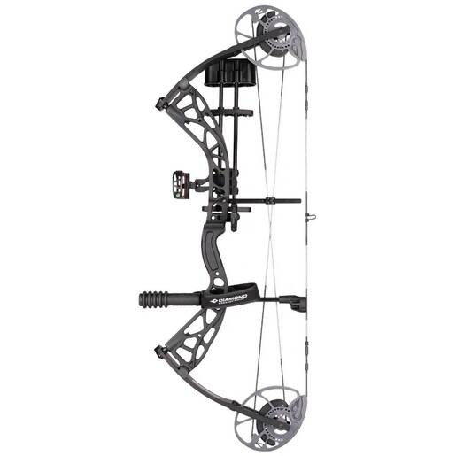 Diamond Archery Edge Max 20-70lbs Right Hand Black Compound Bow – Package – Black