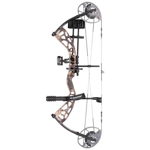 Diamond Archery Edge Max 20-70lbs Right Hand Mossy Oak Country DNA Compound Bow – Package – Camo