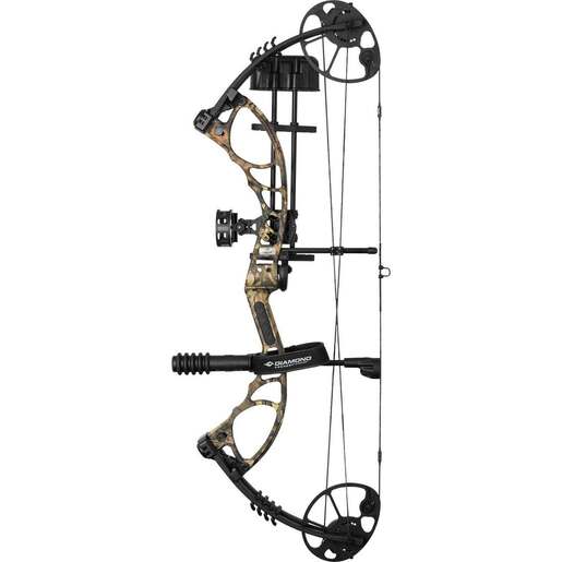 Diamond Archery Edge XT 20-70lbs Left Hand Mossy Oak Breakup Country Compound Bow – Package – Camo