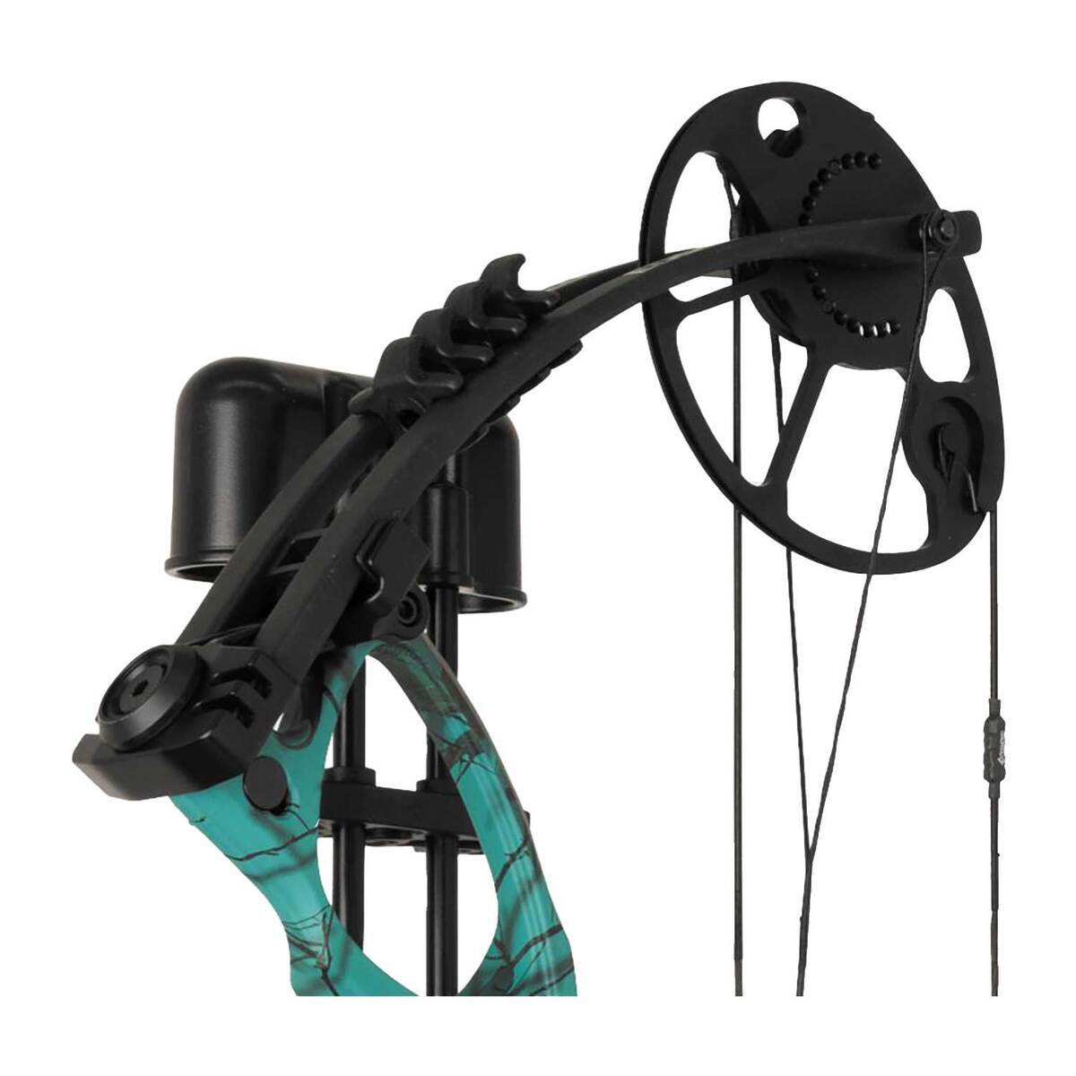 Diamond Archery Edge XT 20-70lbs Left Hand Teal Country Roots Compound ...