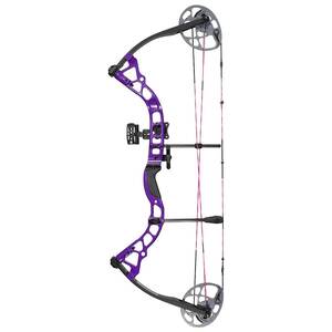 Diamond Archery Prism 5-55lbs Left Hand Purple Compound Bow