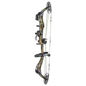 Diamond Edge 320 7-70lbs Right Hand Mossy Oak Break-Up Country Compound Bow - Package