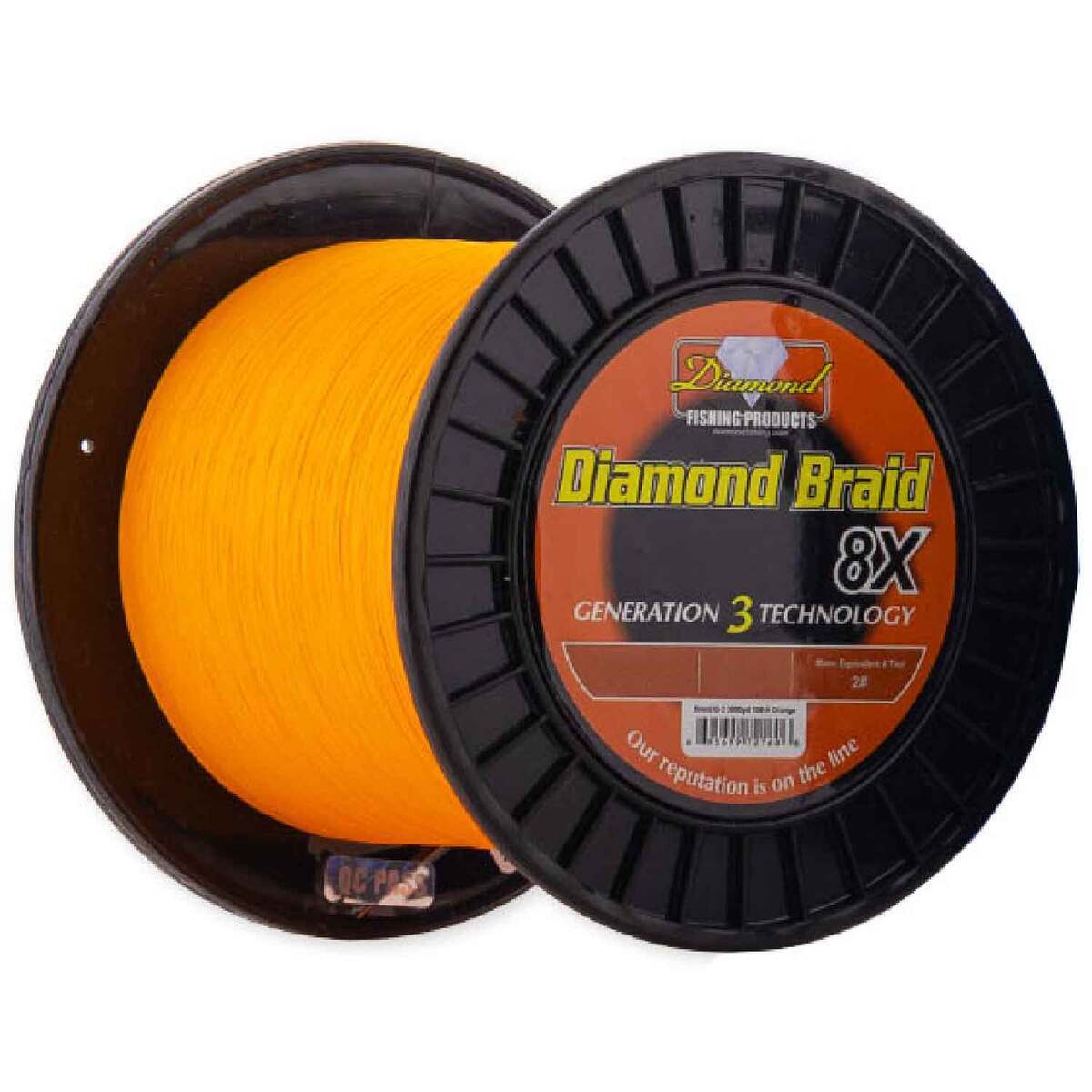 diamond braided fishing line Braid Gen III 8X | Solid Core Braid Diamond Braided Dacron Gen III Line with 16 Diamond Braid Generation III 8X