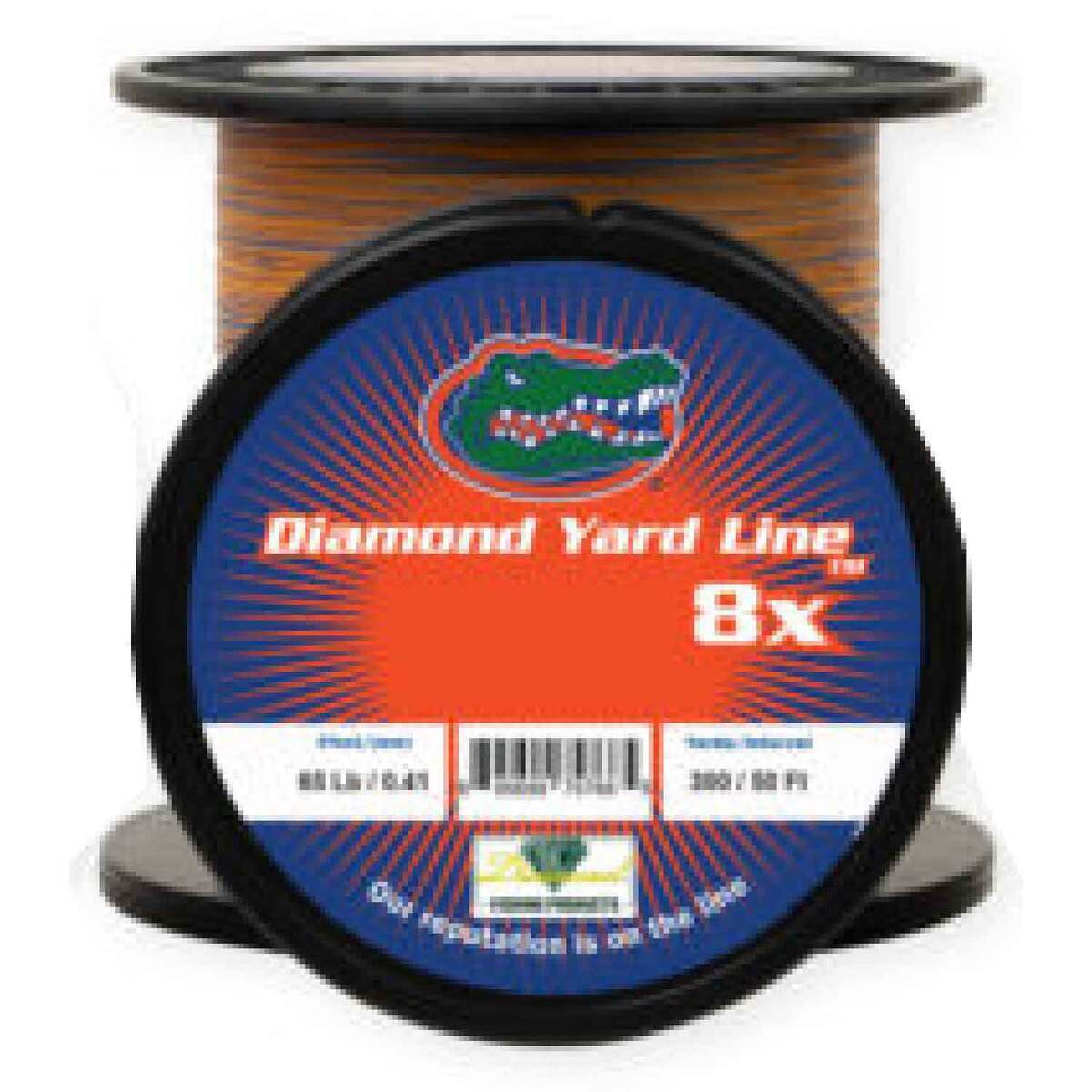 Diamond Fishing Products Yardline Collegiate Series UF Braided Fishing Line - Blue/Orange by Sportsman's Warehouse