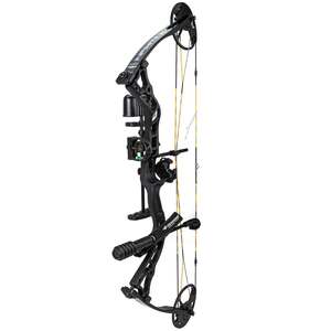 Diamond Infinite 305 7-70lbs Right Hand Black Compound Bow - Octane Package