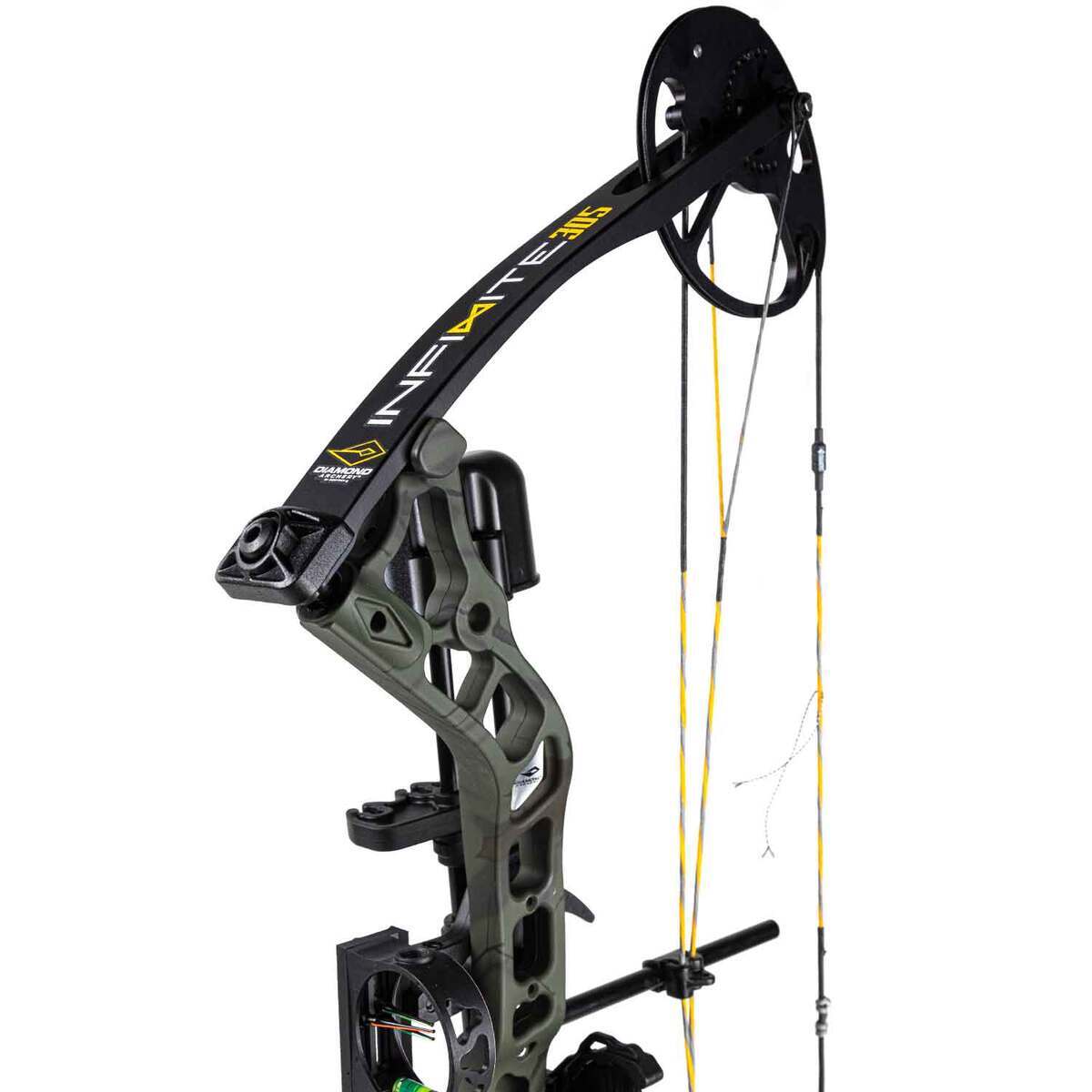 Diamond Infinite 305 7-70lbs Right Hand OD Green Roots Compound Bow - Octane Package - OD Green Roots Diamond Infinite 305 7-70lbs Right Hand OD Green Roots Compound Bow - Octane Package - OD Green Roots