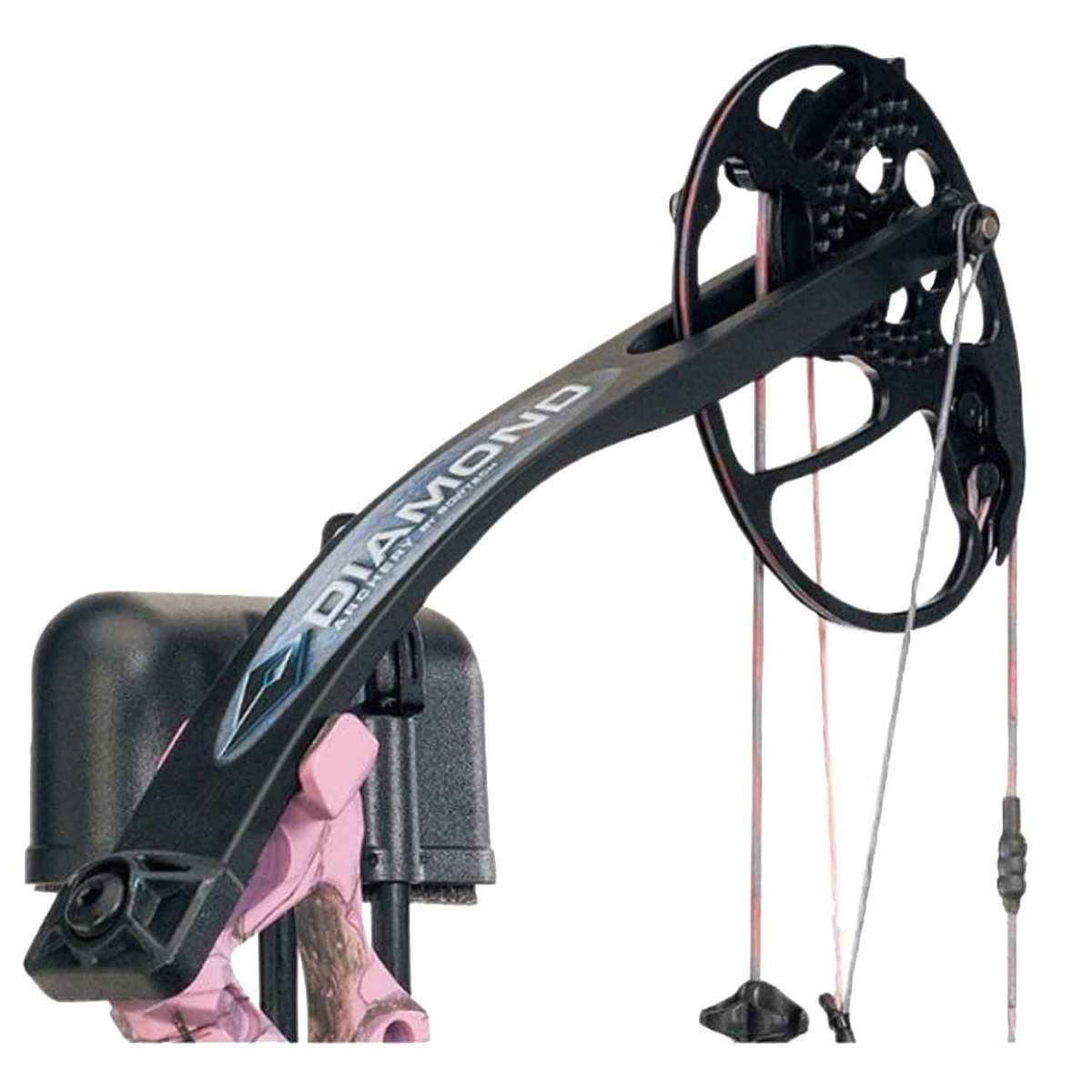 Diamond Infinite Edge Pro 5-70lbs Left Hand Pink Compound Bow - Edge Pro Package - Pink Diamond Infinite Edge Pro 5-70lbs Left Hand Pink Compound Bow - Edge Pro Package - Pink