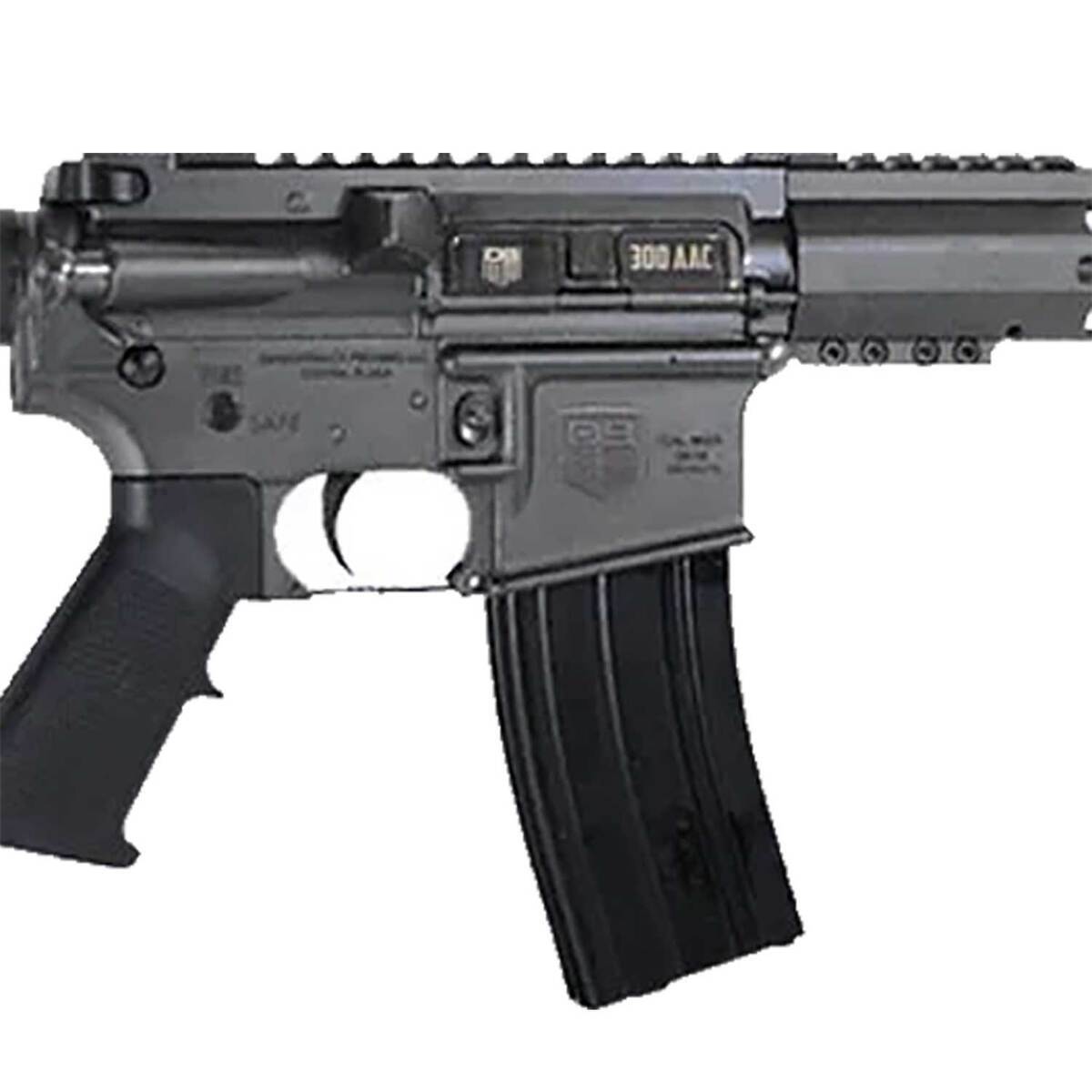 Diamondback A3 Flattop Forged 7075 T-6 Gunmetal Grey Semi Automatic Rifle - 300 AAC Blackout - 16in - Grey Diamondback A3 Flattop Forged 7075 T-6 Gunmetal Grey Semi Automatic Rifle - 300 AAC Blackout - 16in - Grey