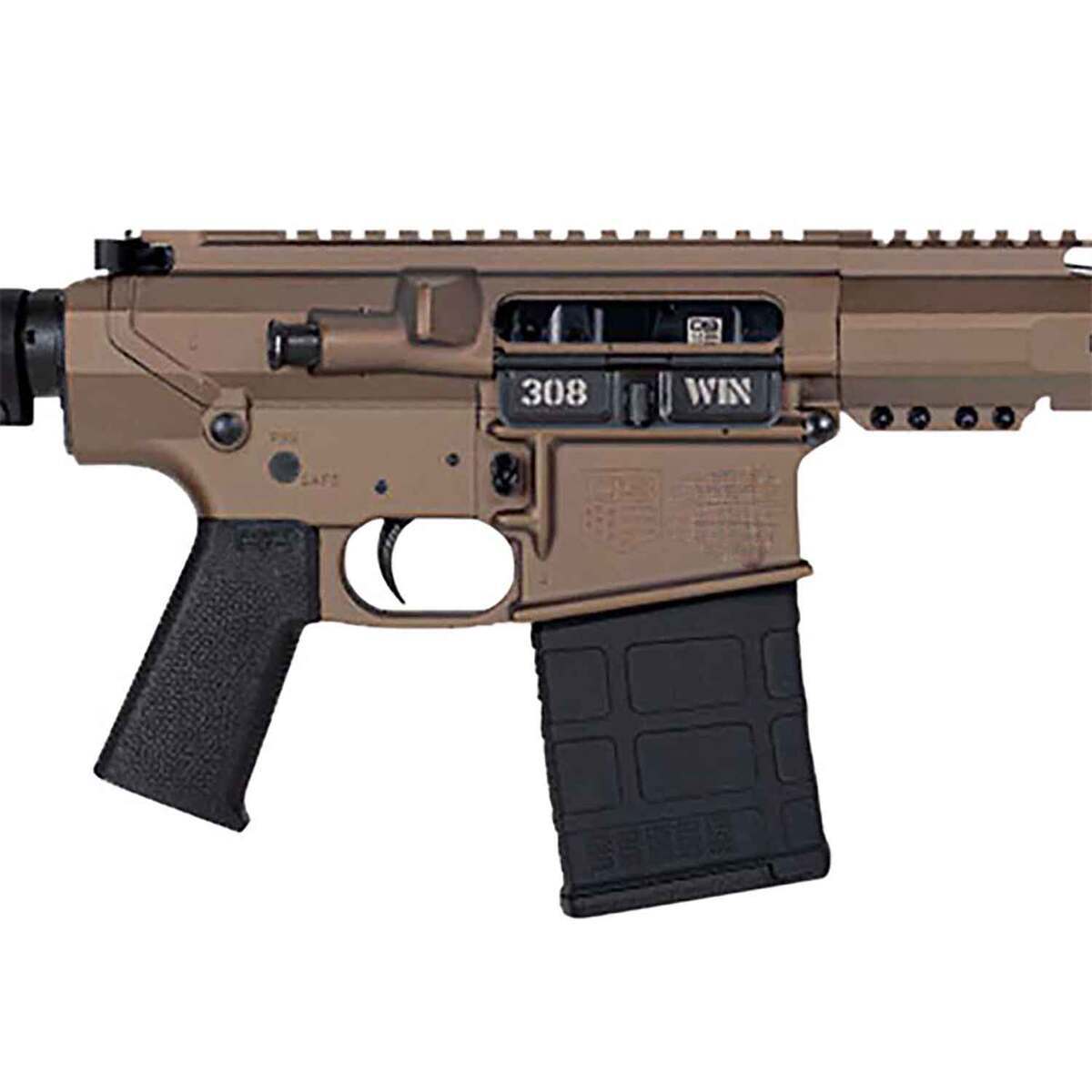 Diamondback DB10 308 Winchester 16in Flat Dark Earth Semi Automatic Modern Sporting Rifle - 20+1 Rounds - Tan Diamondback DB10 308 Winchester 16in Flat Dark Earth Semi Automatic Modern Sporting Rifle - 20+1 Rounds - Tan