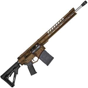 Diamondback DB10 308 Winchester 18in Midnight Bronze Cerakote Semi Automatic Modern Sporting Rifle - 20+1 Rounds