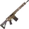 Diamondback DB10 308 Winchester 18in Burnt Bronze Cerakote Semi Automatic Modern Sporting Rifle - 20+1 Rounds - Brown