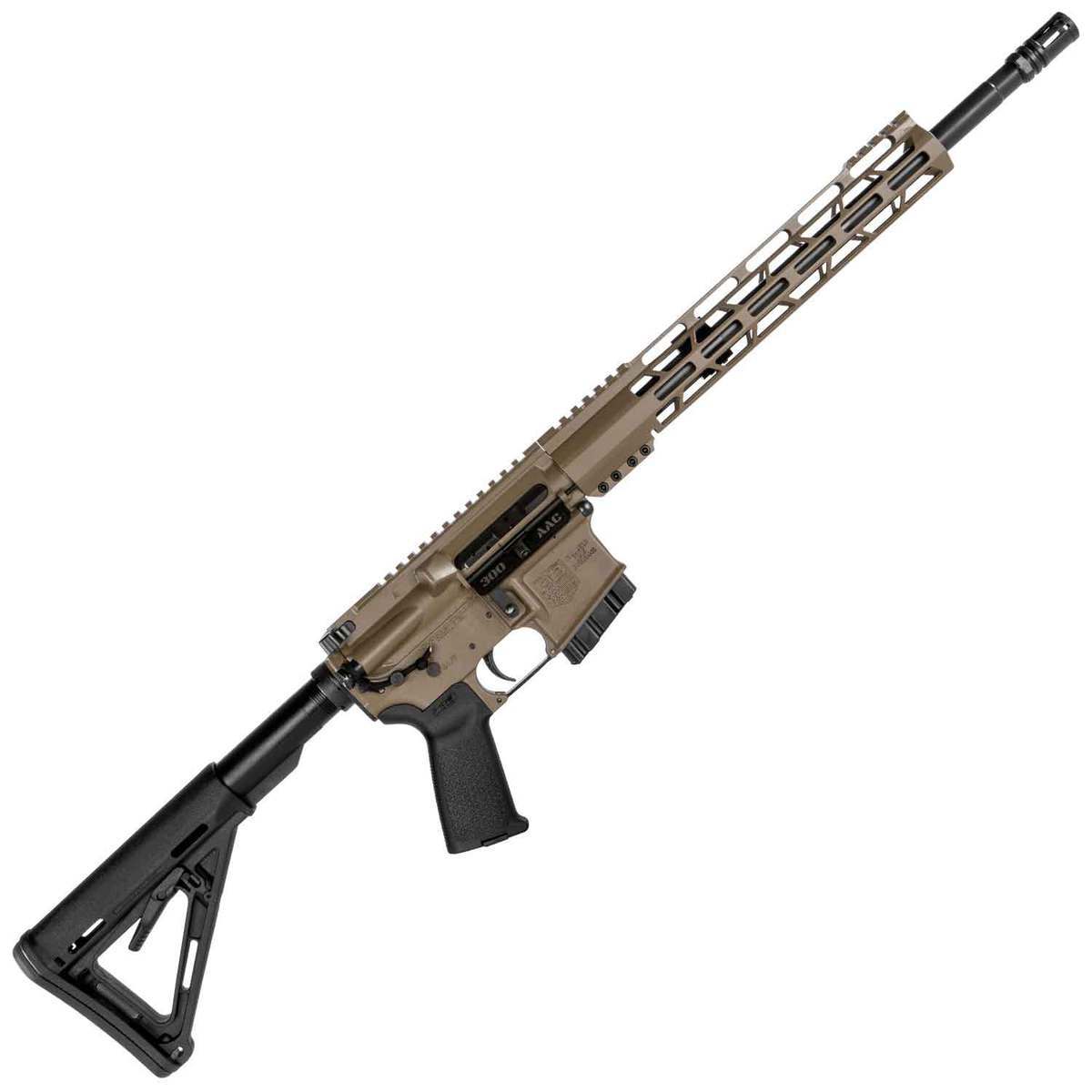 Diamondback DB15 300 AAC Blackout 16in FDE/Black Semi Automatic Modern Sporting Rifle - 10+1 Rounds - California Compliant Diamondback DB15 300 AAC Blackout 16in FDE/Black Semi Automatic Modern Sporting Rifle - 10+1 Rounds - California Compliant