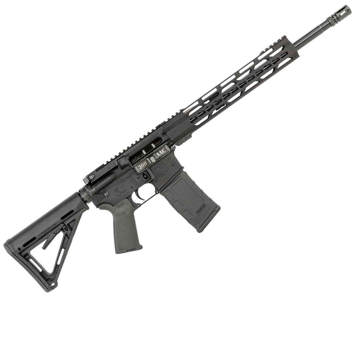 Diamondback DB15 300 AAC Blackout 16in Black Hard Coat Anodized Semi Automatic Modern Sporting Rifle - 30+1 Rounds - Black Diamondback DB15 300 AAC Blackout 16in Black Hard Coat Anodized Semi Automatic Modern Sporting Rifle - 30+1 Rounds - Black
