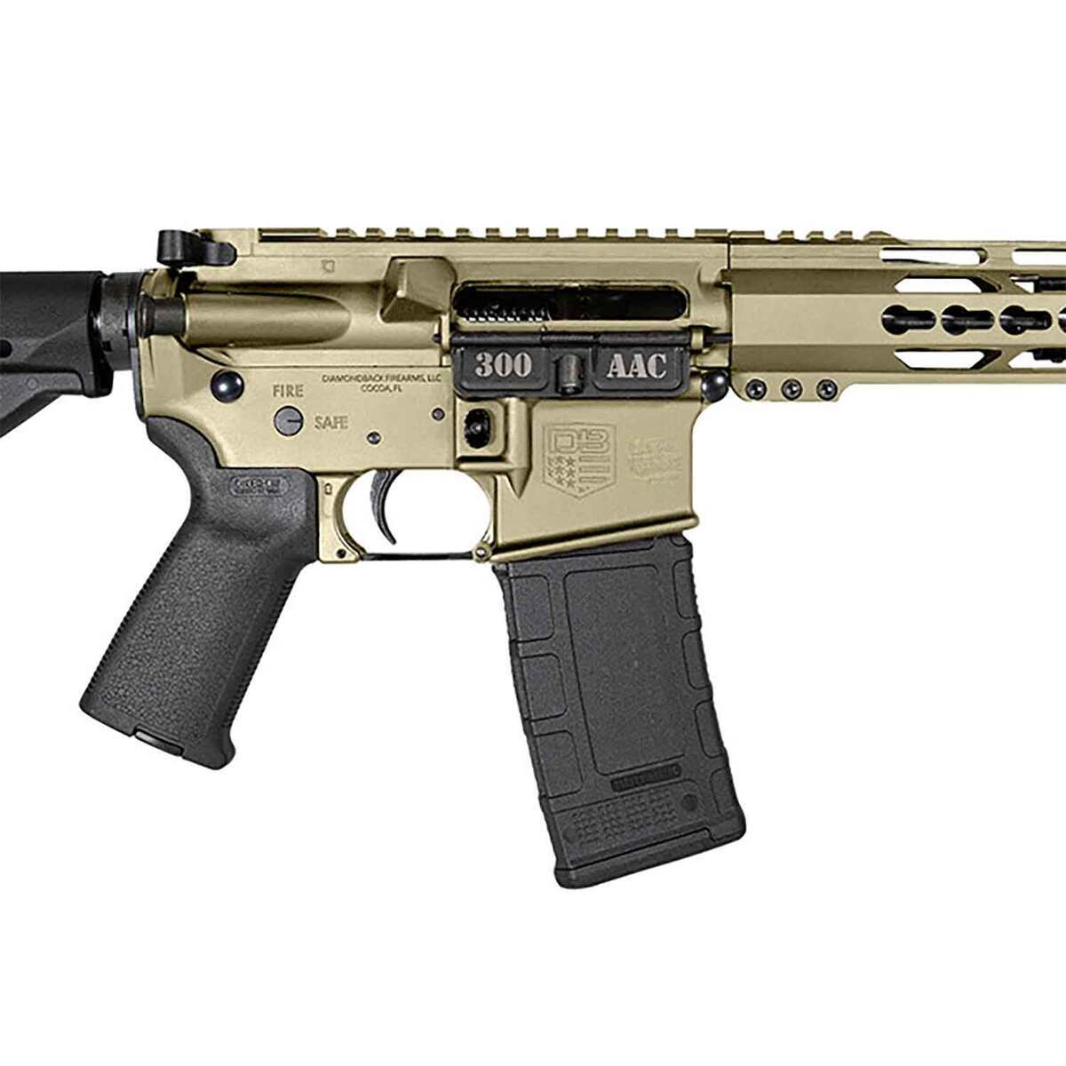 Diamondback DB15 300 AAC Blackout 16in Flat Dark Earth Cerakote Semi ...