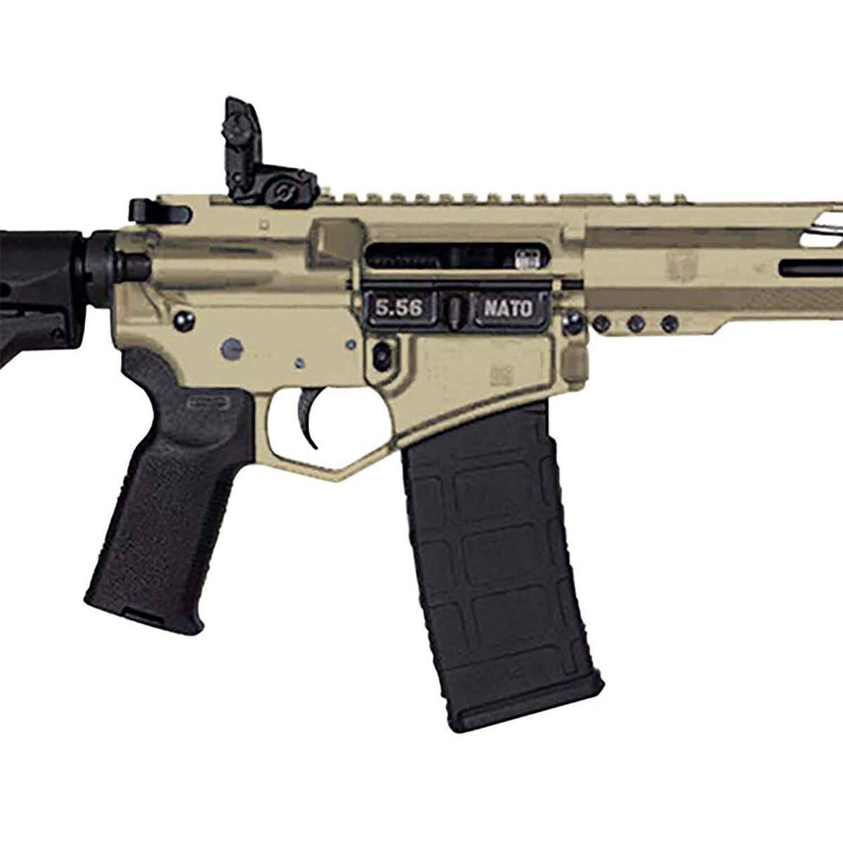 Diamondback DB15 5.56mm NATO 16in Flat Dark Earth Semi Automatic Modern Sporting Rifle - 30+1 Rounds - Tan Diamondback DB15 5.56mm NATO 16in Flat Dark Earth Semi Automatic Modern Sporting Rifle - 30+1 Rounds - Tan