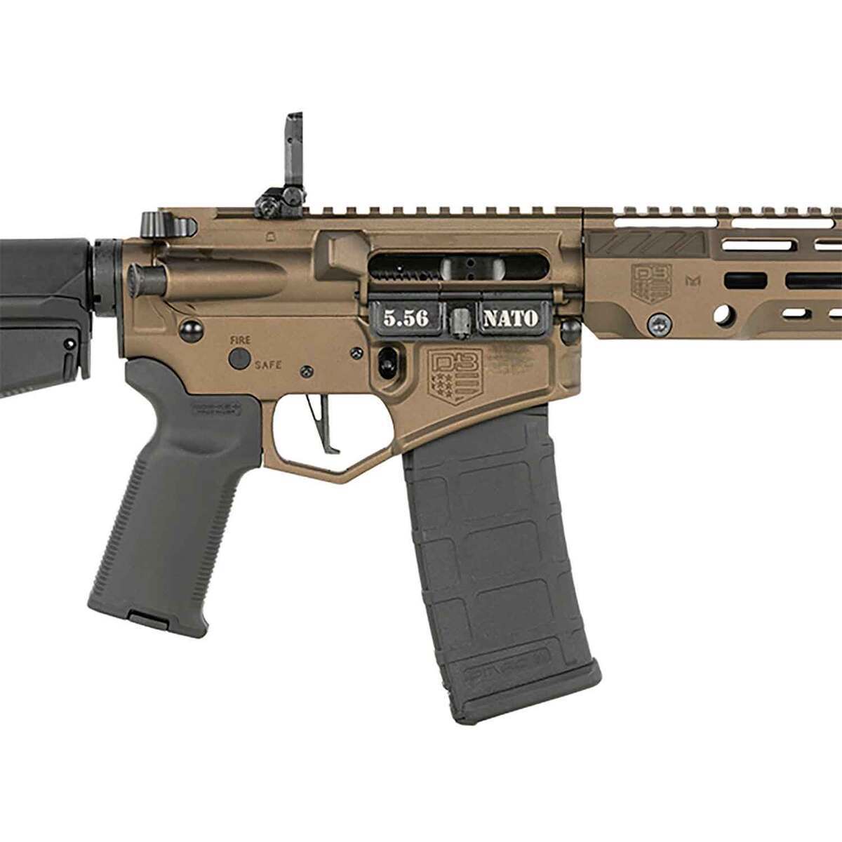 Diamondback DB15 5.56mm NATO 16in Midnight Bronze Cerakote Semi ...