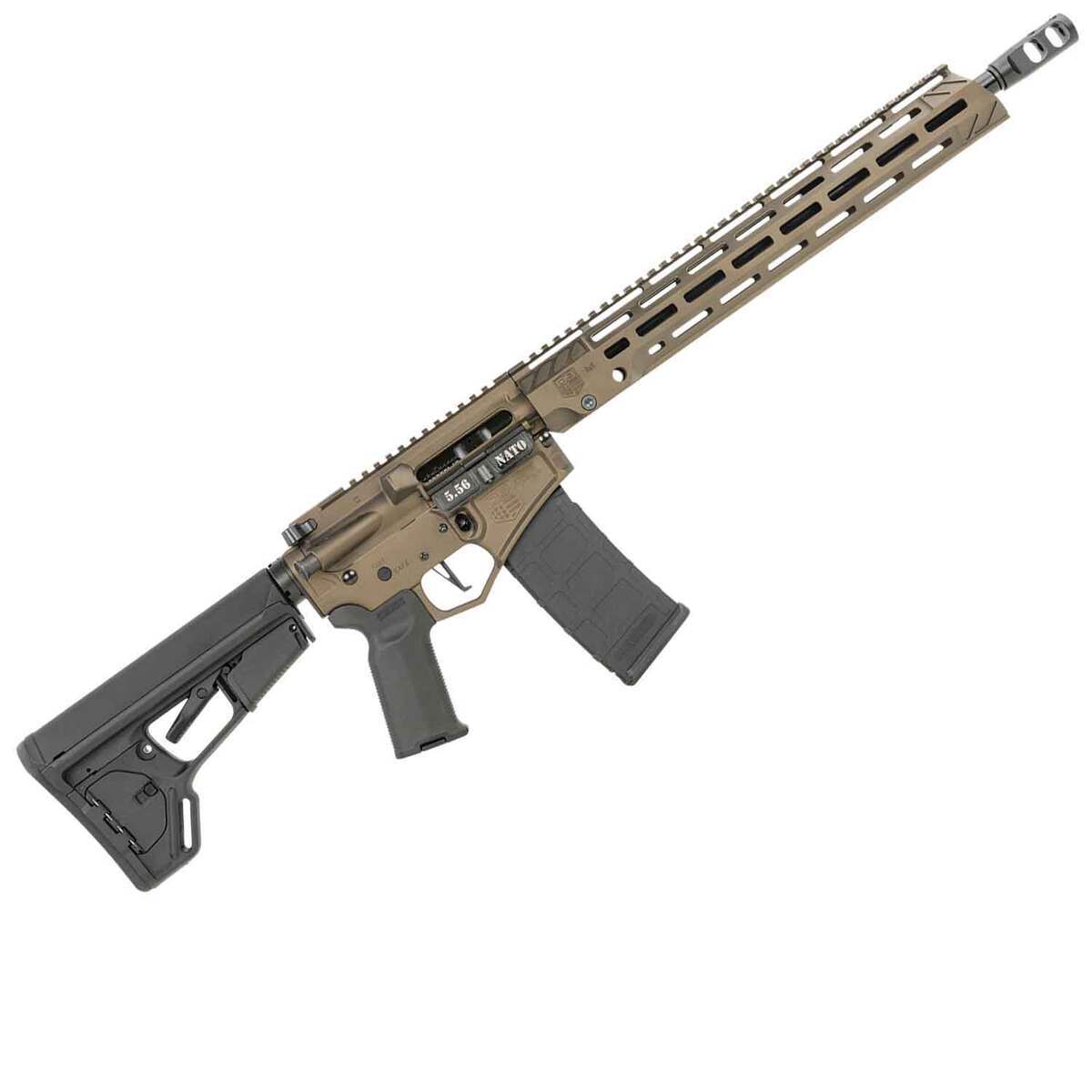 Diamondback DB15 5.56mm NATO 16in Midnight Bronze Cerakote Semi ...