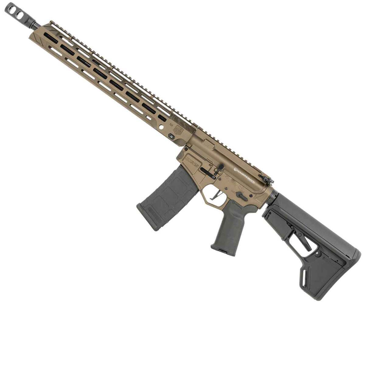 Diamondback DB15 5.56mm NATO 16in Midnight Bronze Cerakote Semi ...