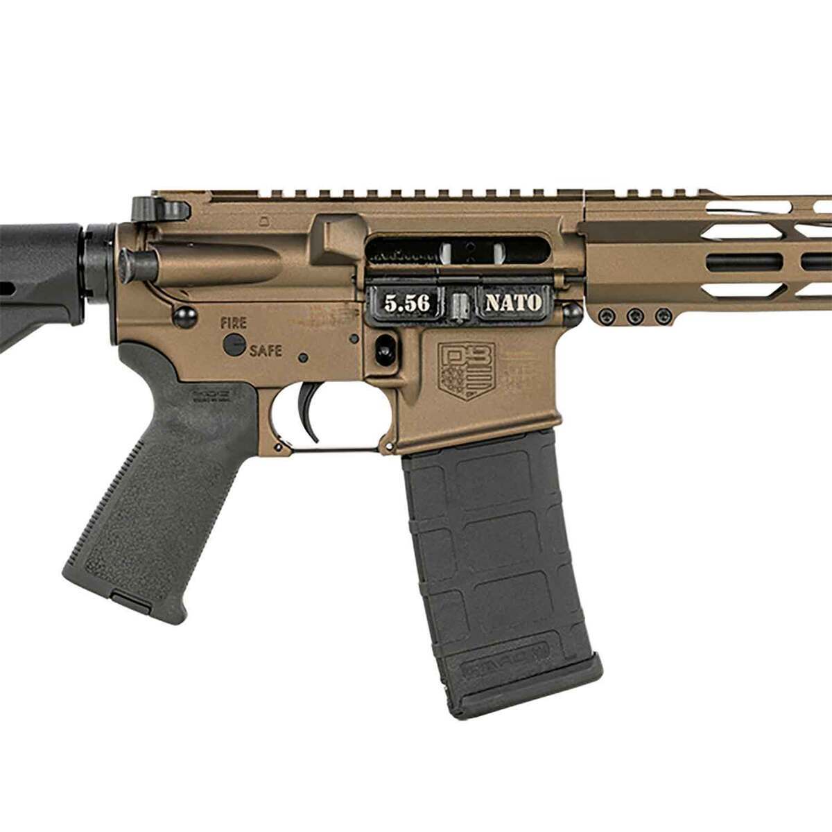 Diamondback DB15 5.56mm NATO 16in Midnight Bronze Semi Automatic Modern Sporting Rifle - 30+1 Rounds - Tan Diamondback DB15 5.56mm NATO 16in Midnight Bronze Semi Automatic Modern Sporting Rifle - 30+1 Rounds - Tan