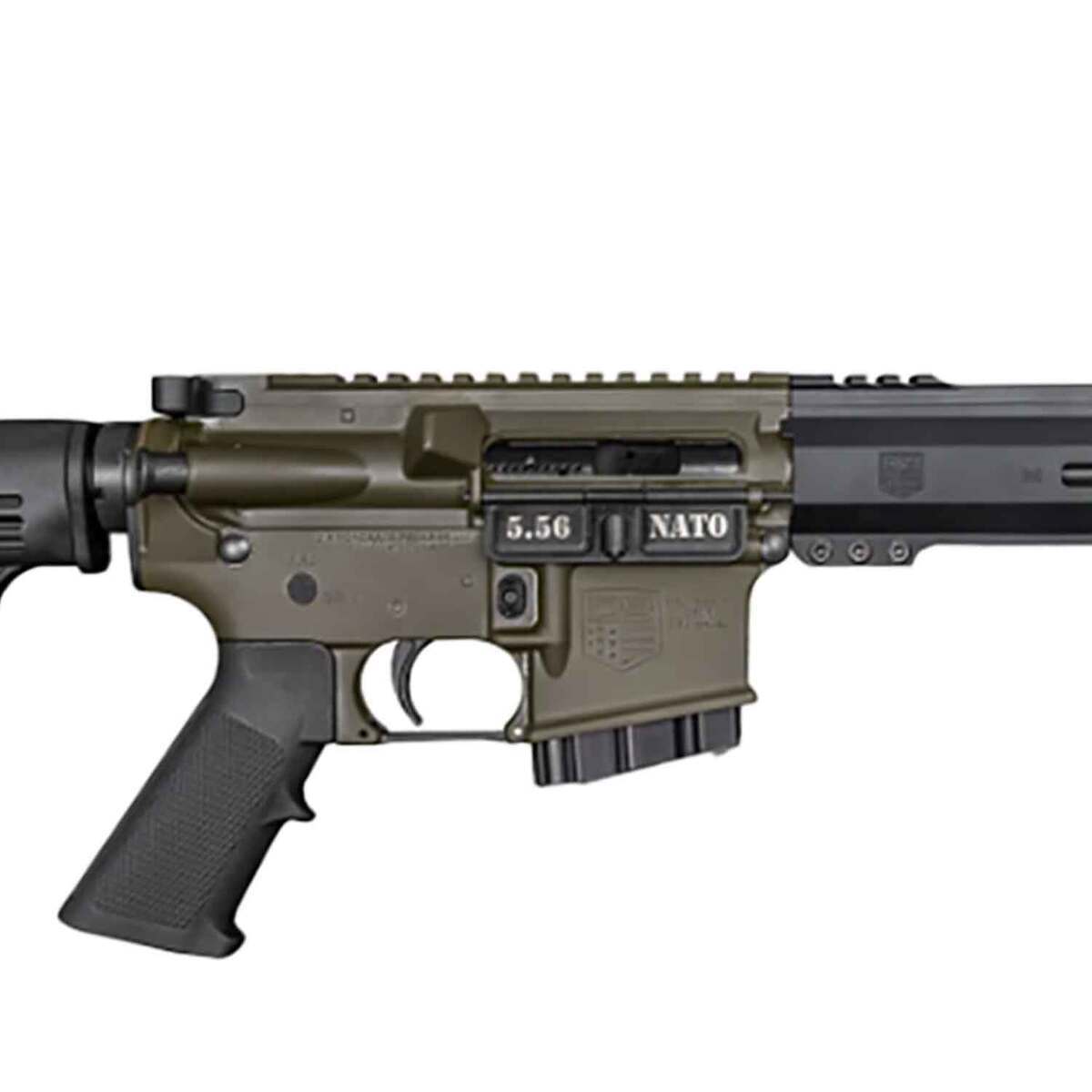 Diamondback DB15 5.56mm NATO 16in OD Green Semi Automatic Modern Sporting Rifle - 10+1 Rounds - Green Diamondback DB15 5.56mm NATO 16in OD Green Semi Automatic Modern Sporting Rifle - 10+1 Rounds - Green