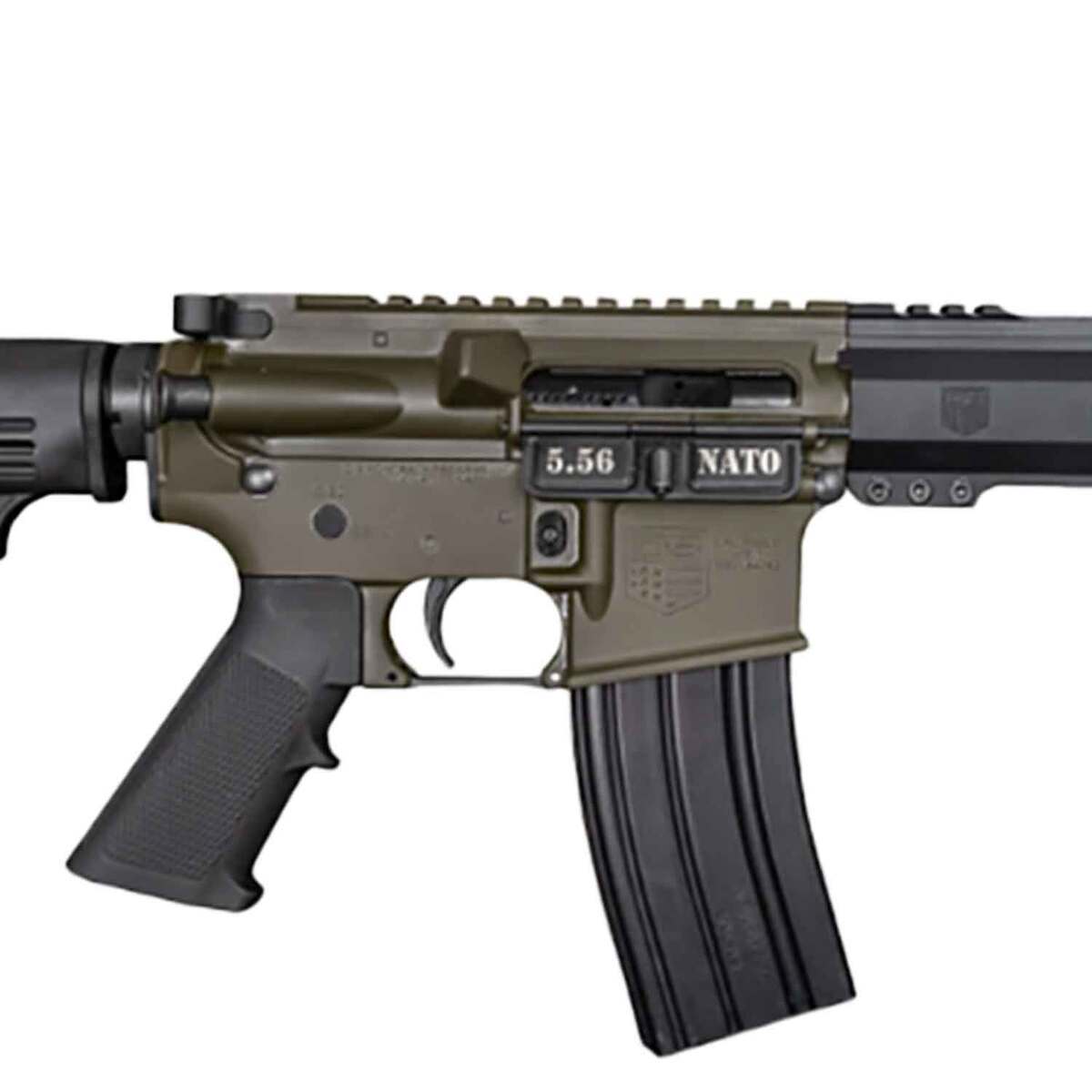 Diamondback DB15 5.56mm NATO 16in OD Green Nitride Semi Automatic Modern Sporting Rifle - 30+1 Rounds - Green Diamondback DB15 5.56mm NATO 16in OD Green Nitride Semi Automatic Modern Sporting Rifle - 30+1 Rounds - Green