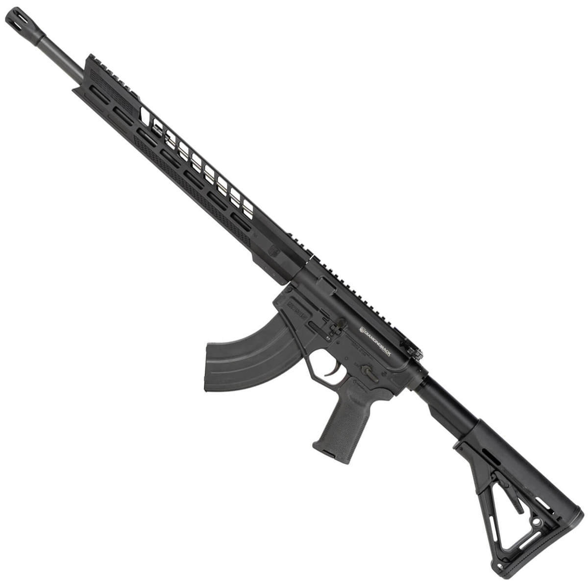 Diamondback DB15 6.5 Grendel 18in Black Semi Automatic Modern Sporting Rifle - 28+1 Rounds - Black Diamondback DB15 6.5 Grendel 18in Black Semi Automatic Modern Sporting Rifle - 28+1 Rounds - Black