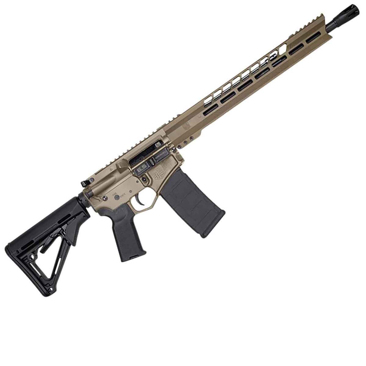Diamondback DB15 6.5 Grendel 18in Flat Dark Earth Cerakote Semi Automatic Modern Sporting Rifle - 26+1 Rounds - Tan Diamondback DB15 6.5 Grendel 18in Flat Dark Earth Cerakote Semi Automatic Modern Sporting Rifle - 26+1 Rounds - Tan