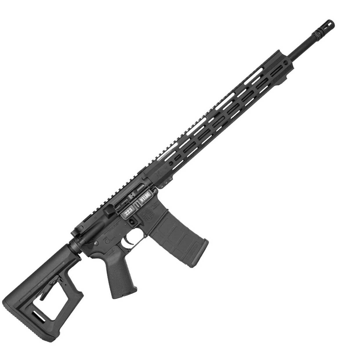 Diamondback DB15 Carbon 223 Wylde 18in Black Hardcoat Anodize Semi ...