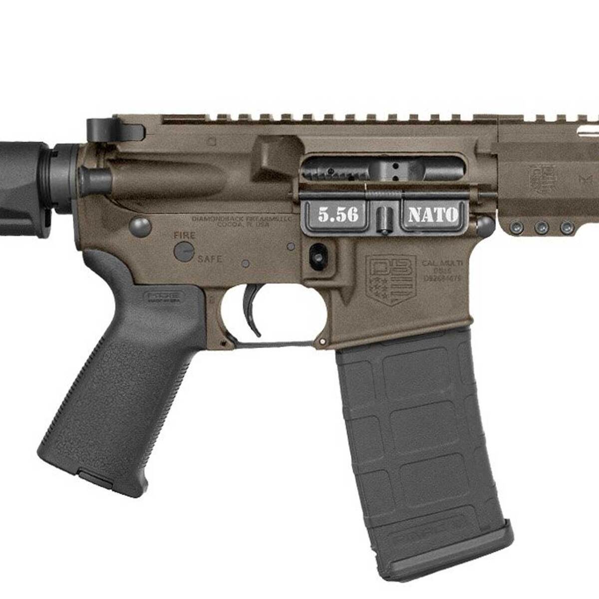 Diamondback DB15 Carbon Series 5.56mm NATO 16in Midnight Bronze Semi ...