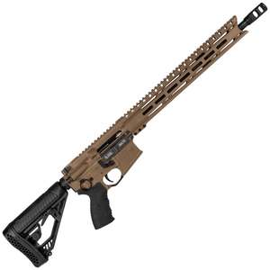 Diamondback DB15 Elite 5.56mm NATO 16in FDE/Black Semi Automatic Modern Sporting Rifle - 10+1 Rounds - California Compliant