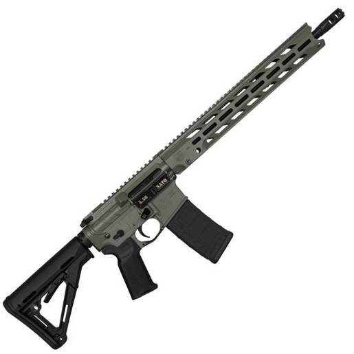 Diamondback Firearms Diamondback DB15 Obsidian 5.56mm NATO 16in Jungle Green Cerakote Semi Automatic Modern Sporting Rifle - 30+1 Rounds