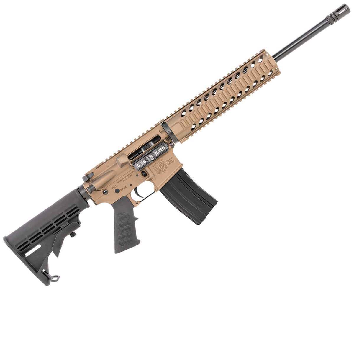 Diamondback DB15 Version 2 5.56mm NATO 16in Burnt Bronze Cerakote Semi Automatic Modern Sporting Rifle - 30+1 Rounds - Tan Diamondback DB15 Version 2 5.56mm NATO 16in Burnt Bronze Cerakote Semi Automatic Modern Sporting Rifle - 30+1 Rounds - Tan