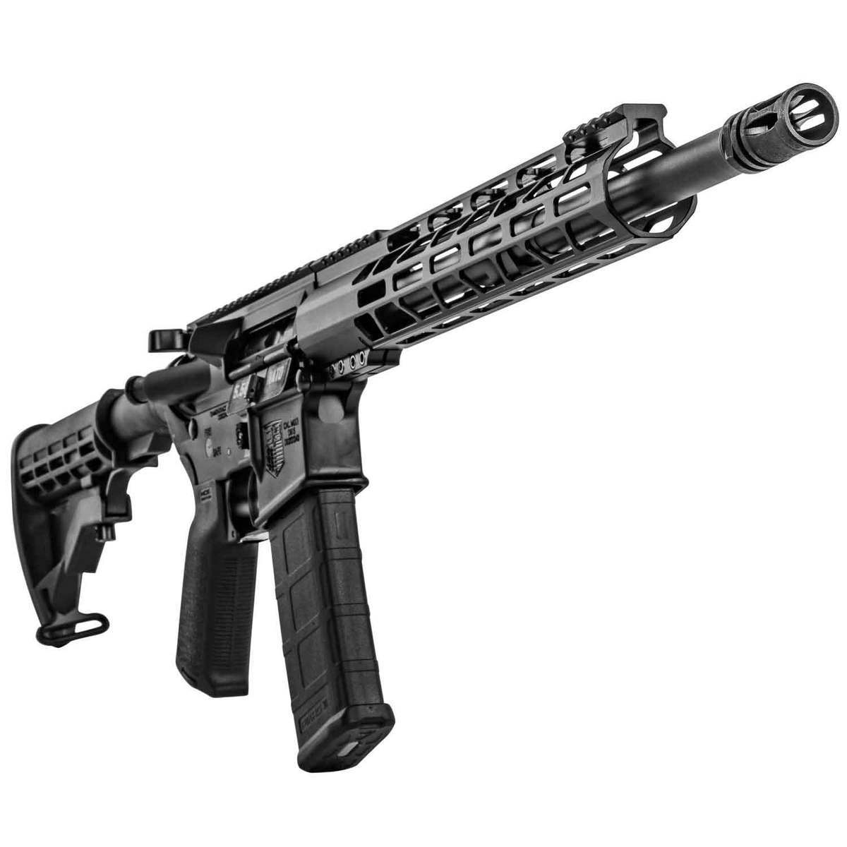 Diamondback DB15SSB M-LOK 5.56mm NATO 16in Black Semi Automatic Modern Sporting Rifle - 30+1 Rounds - Black Diamondback DB15SSB M-LOK 5.56mm NATO 16in Black Semi Automatic Modern Sporting Rifle - 30+1 Rounds - Black