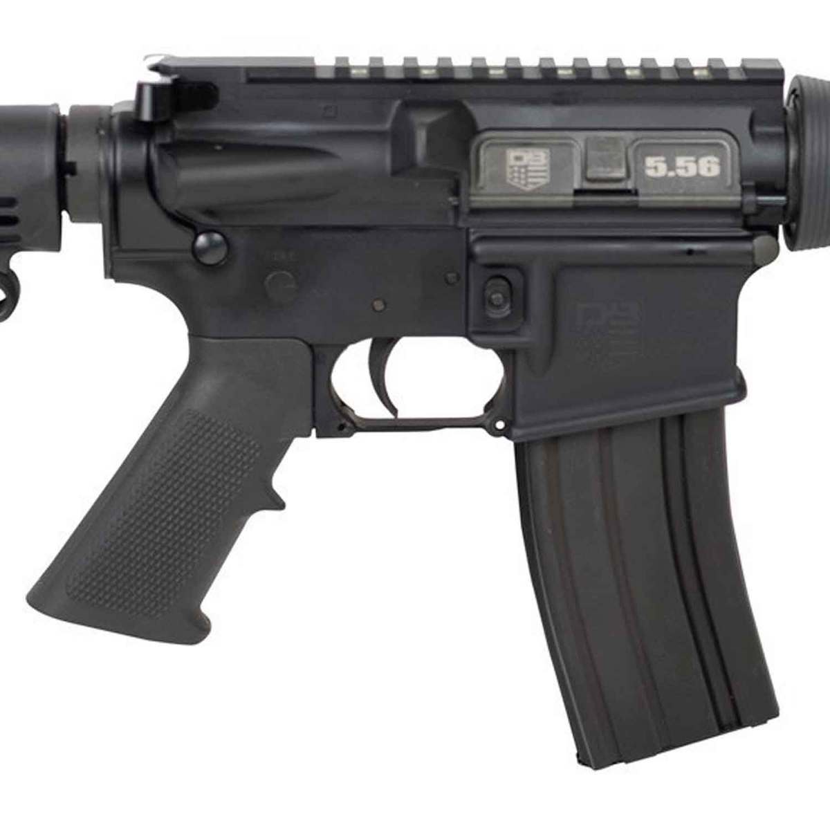 Diamondback DB15USLB 5.56mm NATO 16in Black Semi Automatic Modern Sporting Rifle - 30+1 Rounds - Black Diamondback DB15USLB 5.56mm NATO 16in Black Semi Automatic Modern Sporting Rifle - 30+1 Rounds - Black