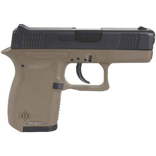 Diamondback DB380 380 Auto (ACP) 2.8in FDE & Black Pistol - 6+1 Rounds - Diamondback Firearms