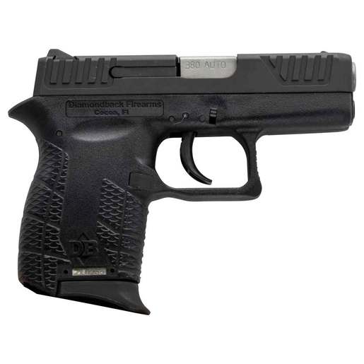 Diamondback DB380 withViridian Laser 380 Auto (ACP) 2.8in Black Pistol - 6+1 Rounds - Black - Diamondback Firearms