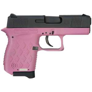 Diamondback DB9 9mm Luger 3in Black/Pink Cerakote Pistol - 6+1 Rounds