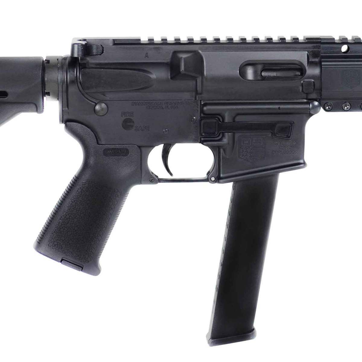 Diamondback DB9RMLB 9mm Luger 16in Black Semi Automatic Modern Sporting Rifle - 32+1 Rounds - Black Diamondback DB9RMLB 9mm Luger 16in Black Semi Automatic Modern Sporting Rifle - 32+1 Rounds - Black