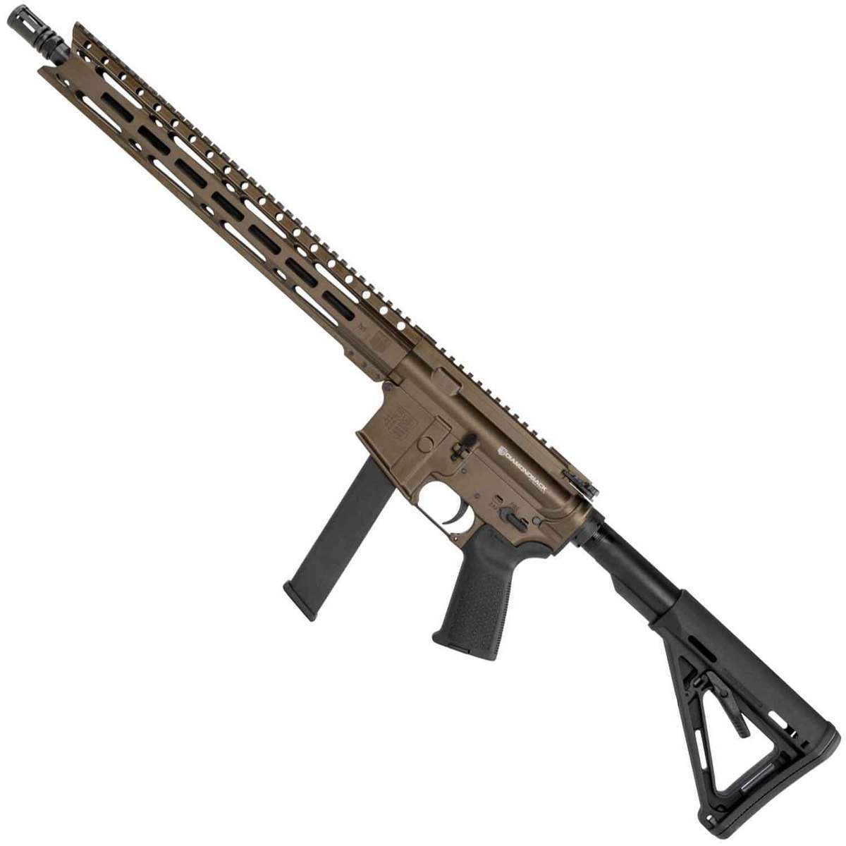 Diamondback DB9RMLMB 9mm Luger 16in Midnight Bronze/Black Semi Automatic Modern Sporting Rifle - 32+1 Rounds - Midnight Bronze/Black Diamondback DB9RMLMB 9mm Luger 16in Midnight Bronze/Black Semi Automatic Modern Sporting Rifle - 32+1 Rounds - Midnight Bronze/Black