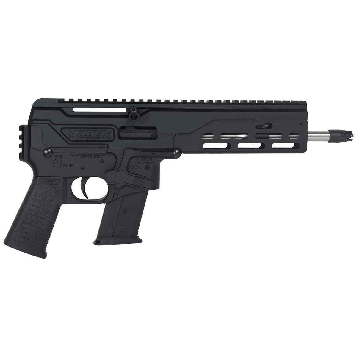 Diamondback DBX57 5.7x28mm 8in Black Modern Sporting Pistol - 20+1 Rounds Diamondback DBX57 5.7x28mm 8in Black Modern Sporting Pistol - 20+1 Rounds