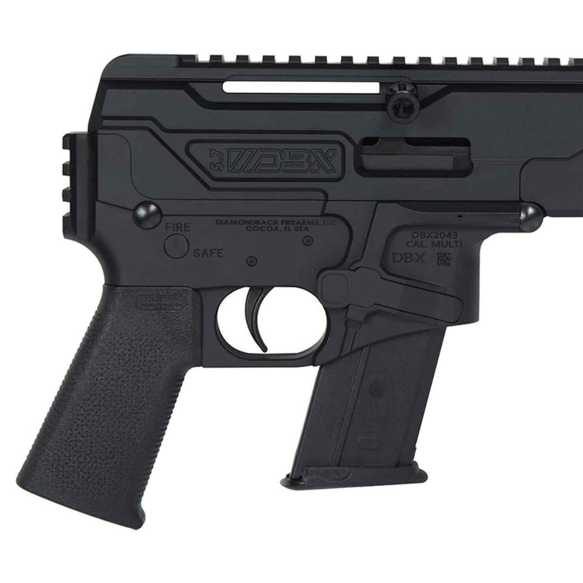 Diamondback DBX57 5.7x28mm 8in Black Modern Sporting Pistol - 20+1 Rounds Diamondback DBX57 5.7x28mm 8in Black Modern Sporting Pistol - 20+1 Rounds
