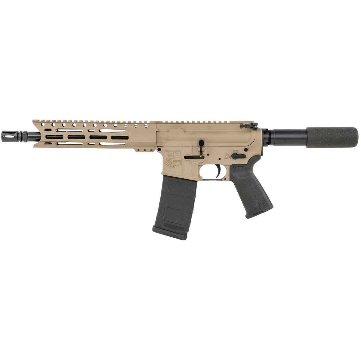 Diamondback Firearms Carbon DB15 5.56mm NATO 10in FDE Cerakote Modern Sporting Pistol - 30+1 Rounds Diamondback Firearms Carbon DB15 5.56mm NATO 10in FDE Cerakote Modern Sporting Pistol - 30+1 Rounds