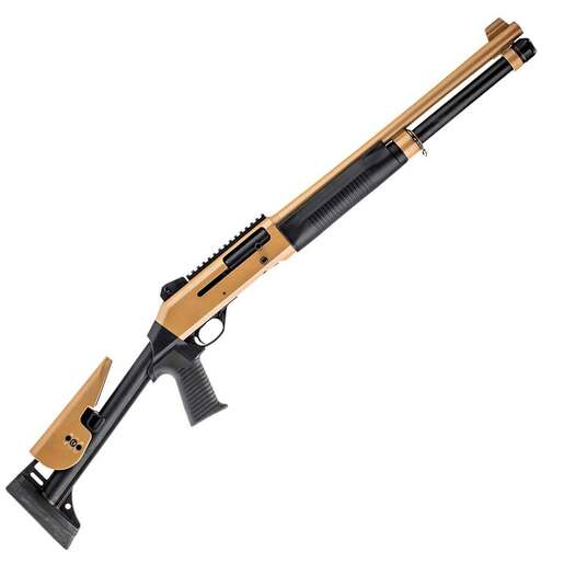 Dickinson Arms XXA-4 12 Gauge 3in Tan Semi Automatic Shotgun - 18.5in - Tan - Dickinson Arms