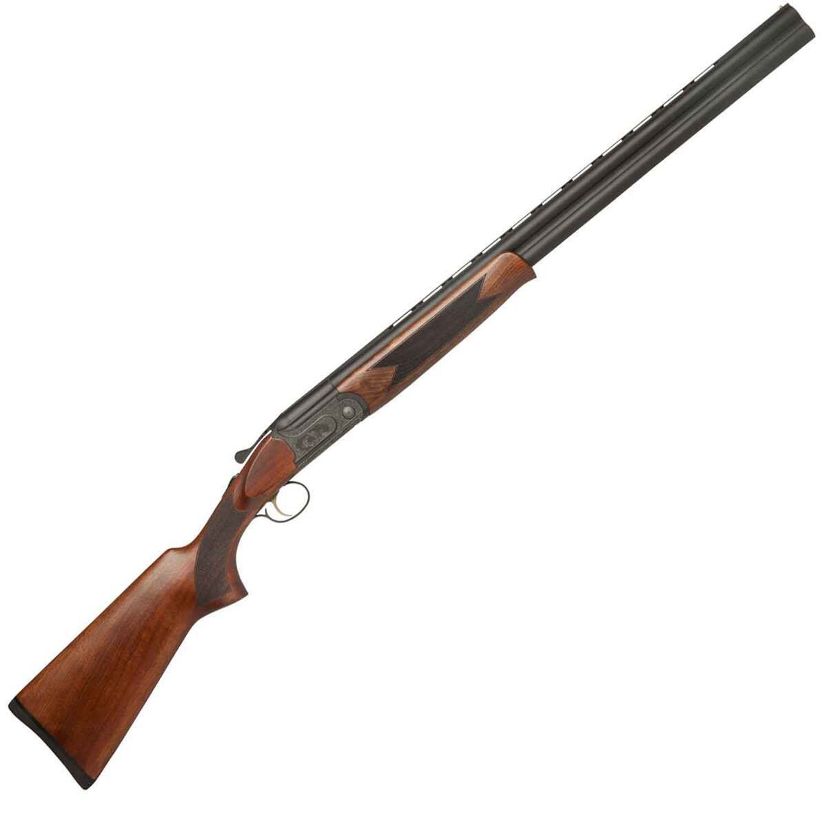Dickinson Arms Green Wing Engraved Walnut 12 Gauge 3in Over Under Shotgun - 28in - Brown Dickinson Arms Green Wing Engraved Walnut 12 Gauge 3in Over Under Shotgun - 28in - Brown