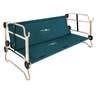 Disc-O-Bed Bunk with Organizers - XLarge  - Green