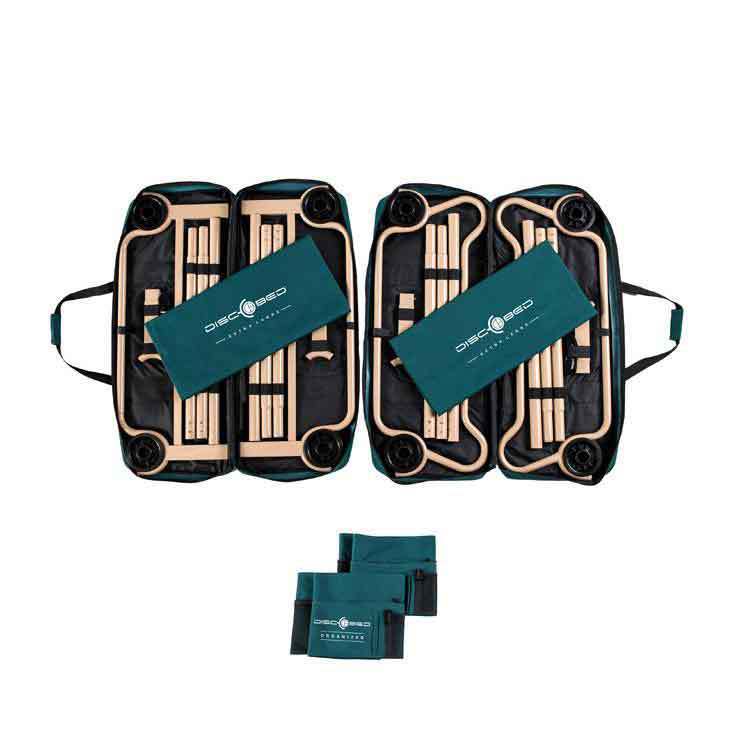 Disc-O-Bed XL Bunk with Organizers Cot - Green Disc-O-Bed XL Bunk with Organizers Cot - Green